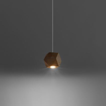 Candelabro suspenso WOODY 1xGU10/40W/230V carvalho