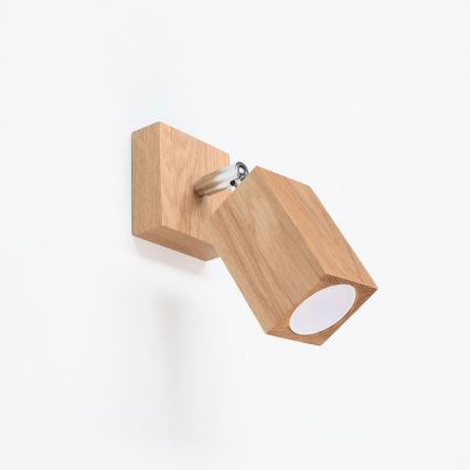 Foco de parede KEKE 1xGU10/40W/230V carvalho
