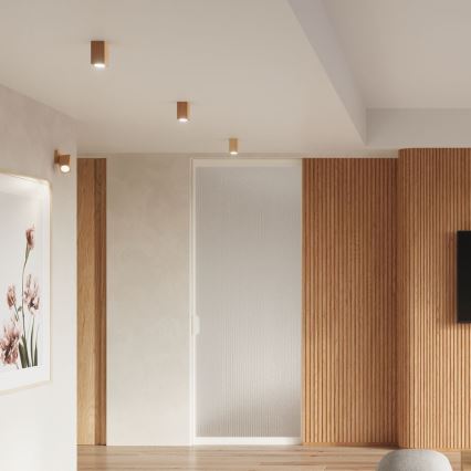 Foco KEKE 1xGU10/40W/230V 30 cm carvalho