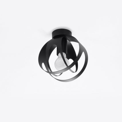 Candelabro montado à superfície TULOS 1xE27/60W/230V preto