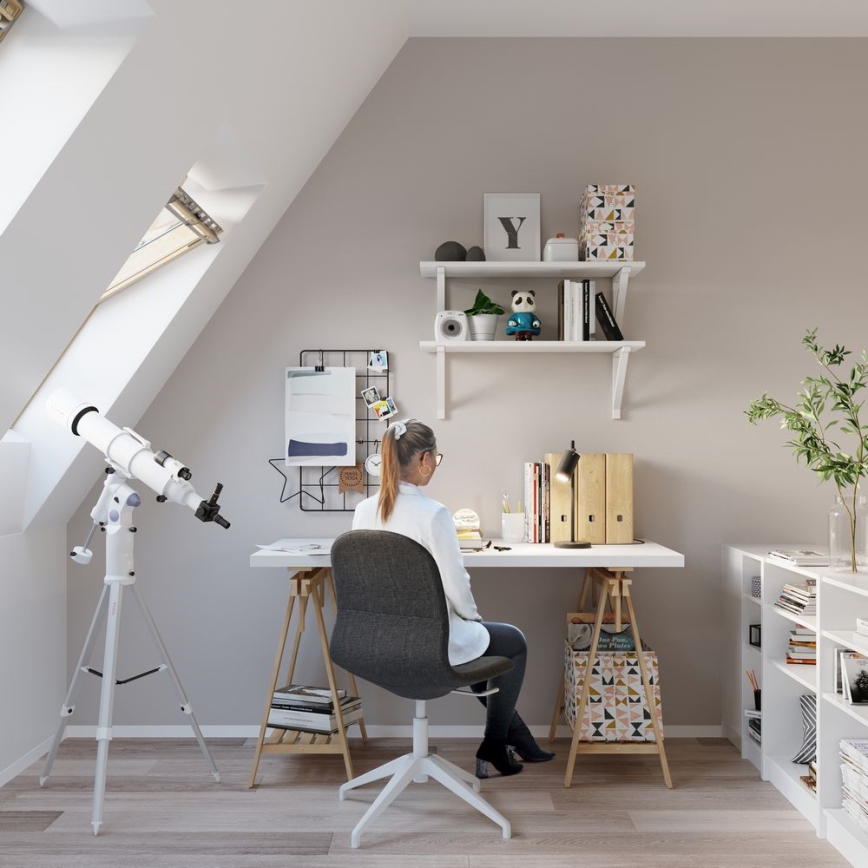 Candeeiro de mesa RING 1xGU10/10W/230V preto