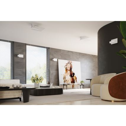 Aplique de parede LAPPO 1xE14/10W/230V branco