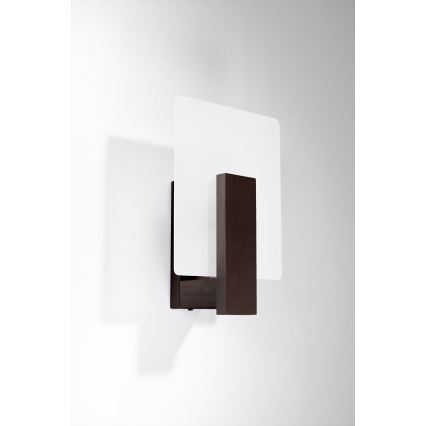 Aplique de parede LAPPO 1xE14/10W/230V preto