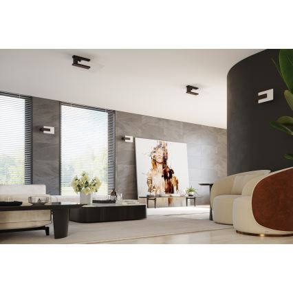 Aplique de parede LAPPO 1xE14/10W/230V wengué