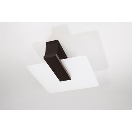 Candeeiro de tecto LAPPO 2xE27/15W/230V wengué