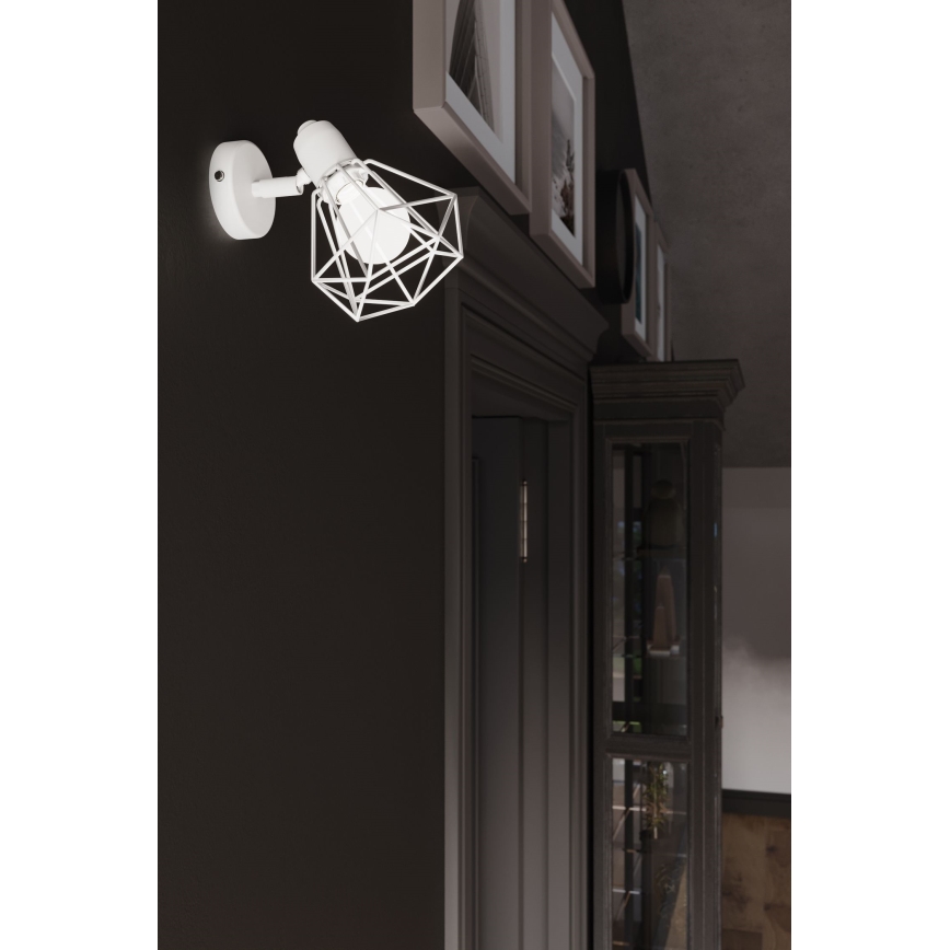 Luminária de parede ARTEMIS 1xE14/40W/230V branca