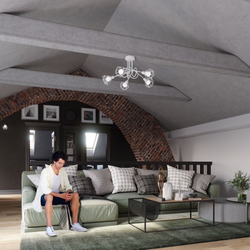 Luminária de parede ARTEMIS 1xE14/40W/230V branca