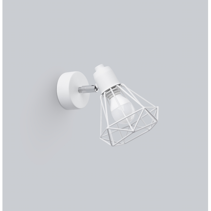 Luminária de parede ARTEMIS 1xE14/40W/230V branca