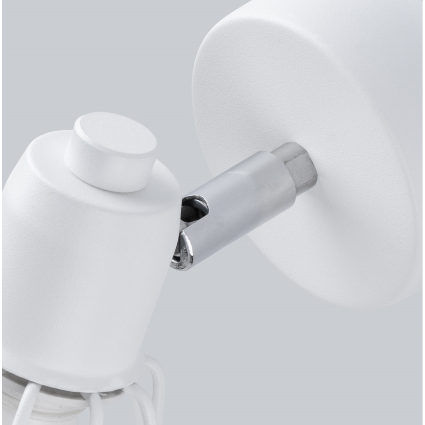 Luminária de parede ARTEMIS 1xE14/40W/230V branca