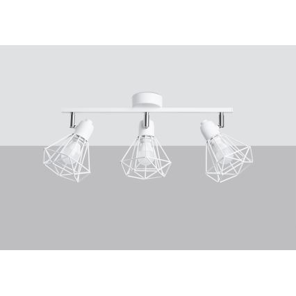 Luminária de teto ARTEMIS 3xE14/40W/230V branca