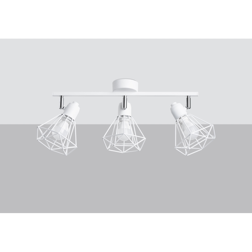 Luminária de teto ARTEMIS 3xE14/40W/230V branca