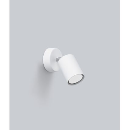 Luminária de parede direcionável LEMMI 1xGU10/40W/230V branco