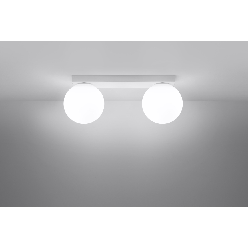 Luminária de teto YOLI 2xG9/12W/230V branca