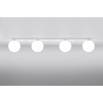 Luminária de teto YOLI 4xG9/12W/230V branca