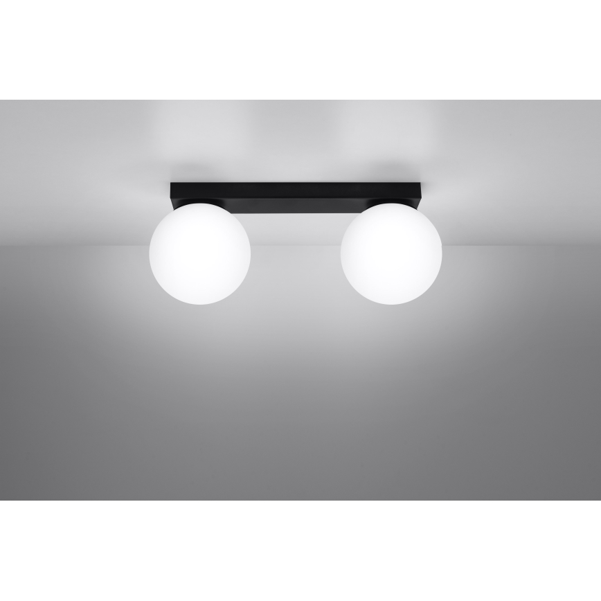 Luminária de teto YOLI 2xG9/12W/230V preta