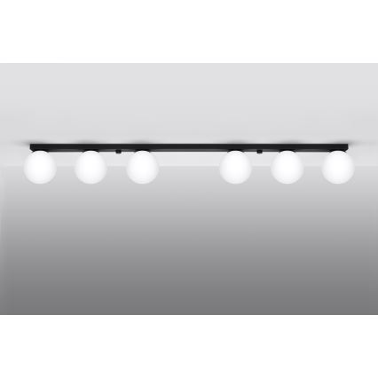 Luminária de teto YOLI 6xG9/12W/230V preta