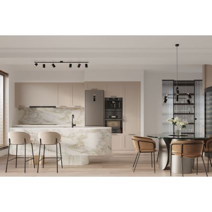 Foco LEMMI 4xGU10/10W/230V preto