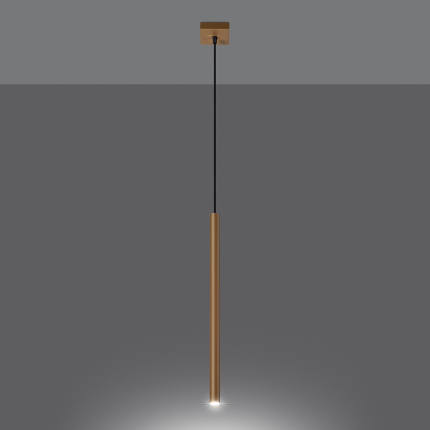 Candelabro suspenso PASTELO 1xG9/8W/230V dourada