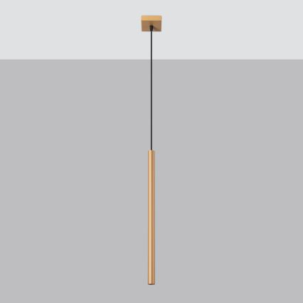Candelabro suspenso PASTELO 1xG9/8W/230V dourada