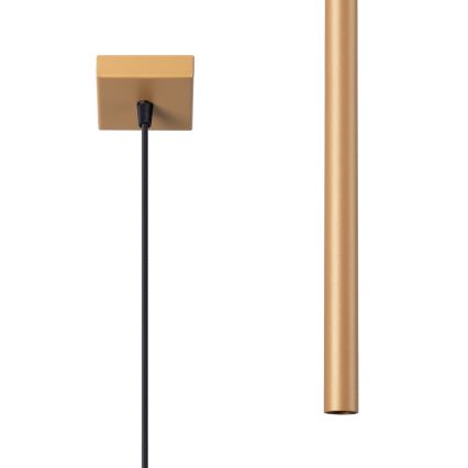 Candelabro suspenso PASTELO 1xG9/8W/230V dourada