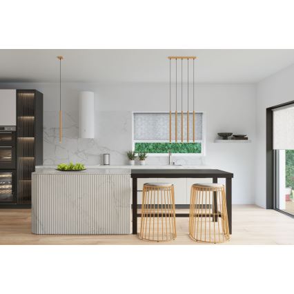 Candelabro suspenso PASTELO 5xG9/8W/230V dourada