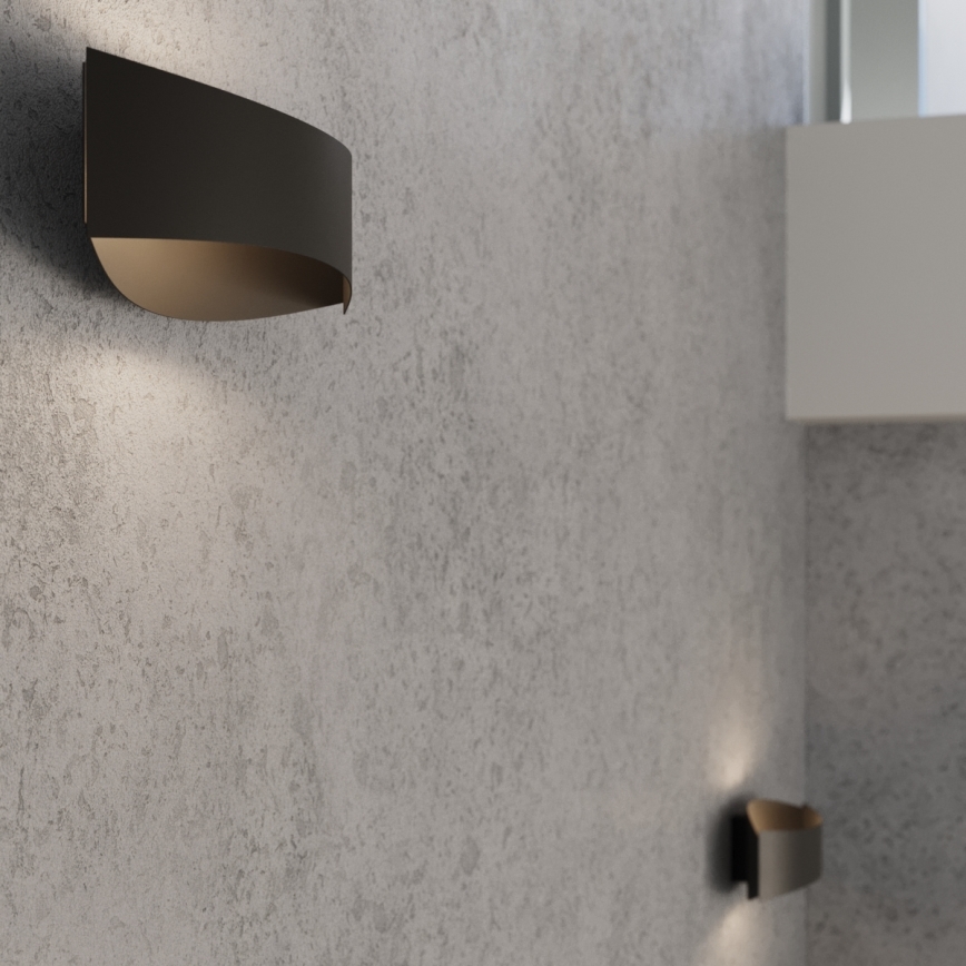 Luminária de parede TONI 1xG9/8W/230V preta