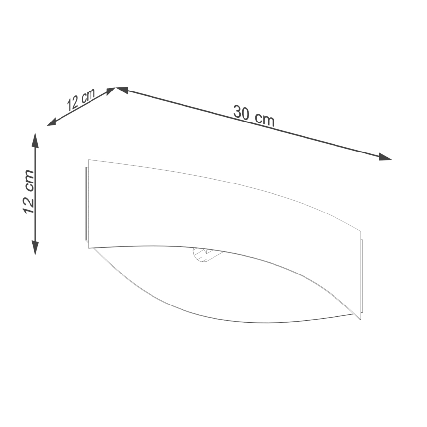 Luminária de parede TONI 1xG9/8W/230V preta