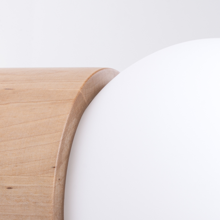 Foco de parede BOOMO 1xG9/8W/230V faia