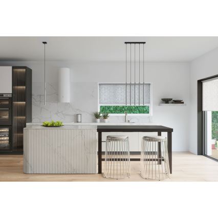 Candeeiro suspenso PASTELO 1xG9/8W/230V cromado brilhante