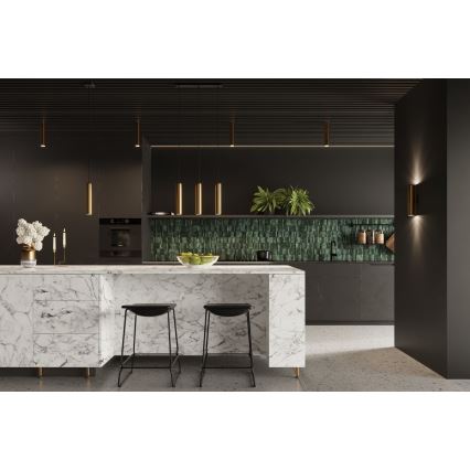 Iluminação de parede LAGOS 2xGU10/10W/230V dourada