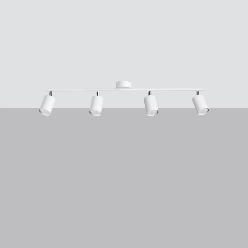 Foco LEMMI 4xGU10/10W/230V branco