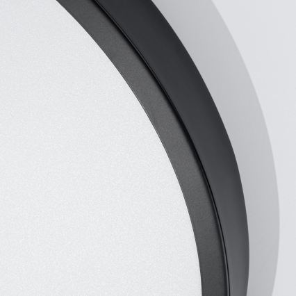 Candeeiro de tecto LED ONYX LED/48W/230V Ø 60 cm preto