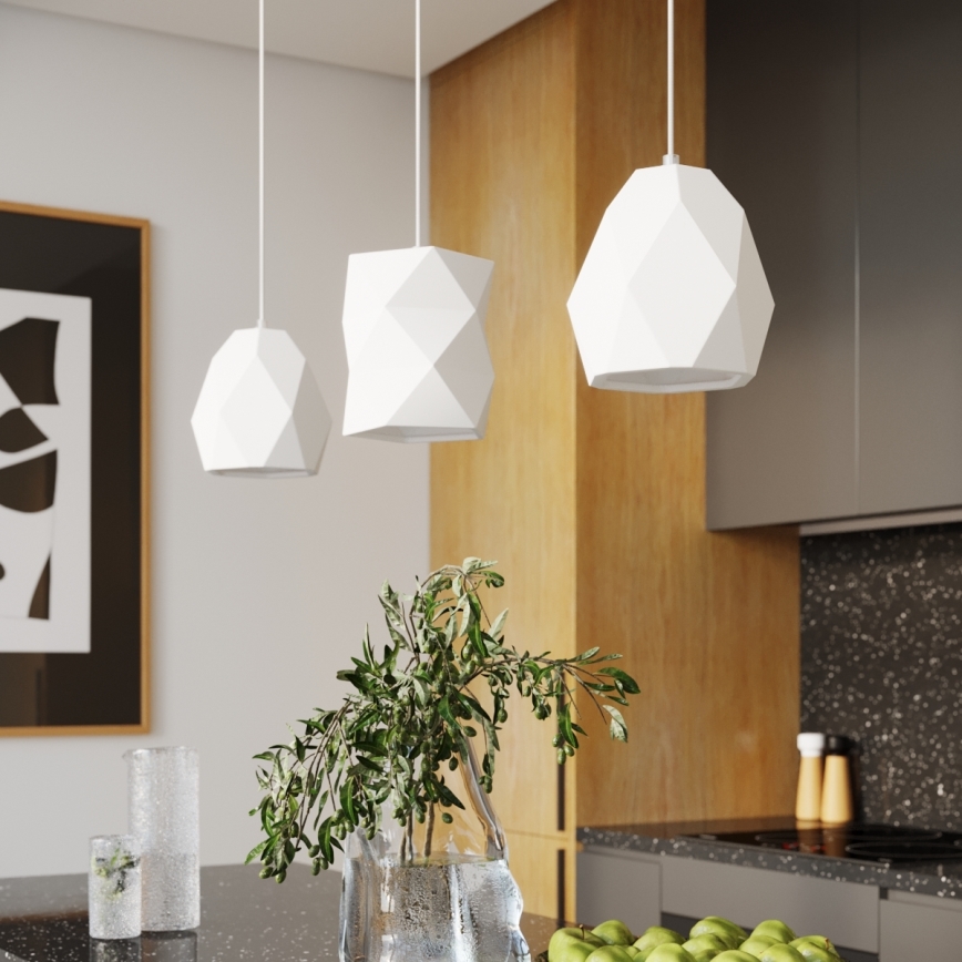 Candelabro suspenso MINT 1xE27/15W/230V cerâmica