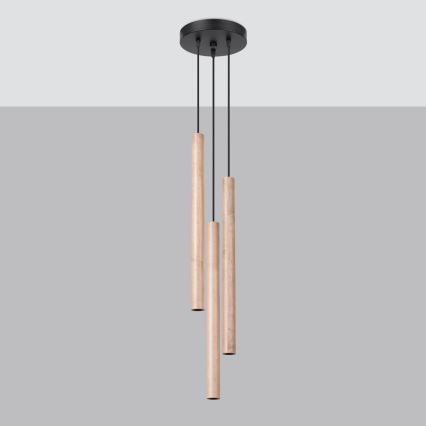 Candelabro suspenso PASTELO 3xG9/8W/230V faia