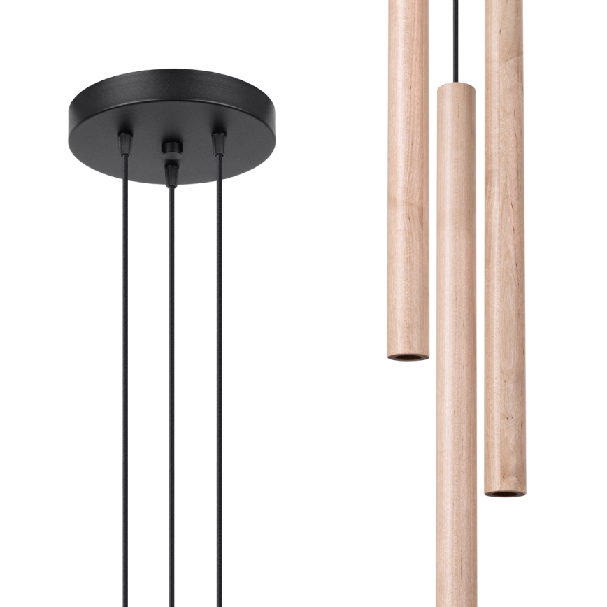 Candelabro suspenso PASTELO 3xG9/8W/230V faia