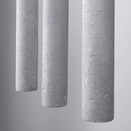 Candelabro suspenso PASTELO 3xG9/8W/230V betão