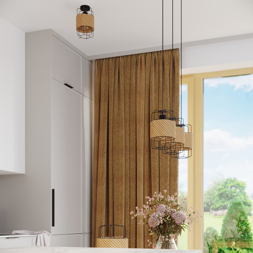 Candeeiro de mesa GIZUR 1xE27/15W/230V