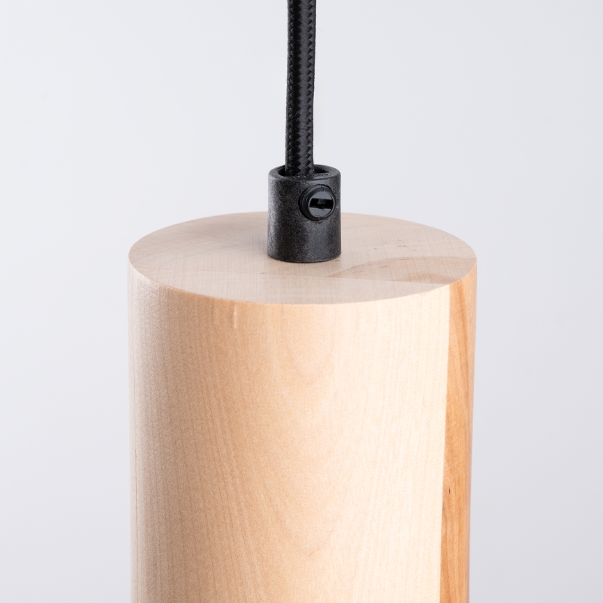 Candeeiro suspenso FANO 1xE27/15W/230V diâmetro 34 cm preto