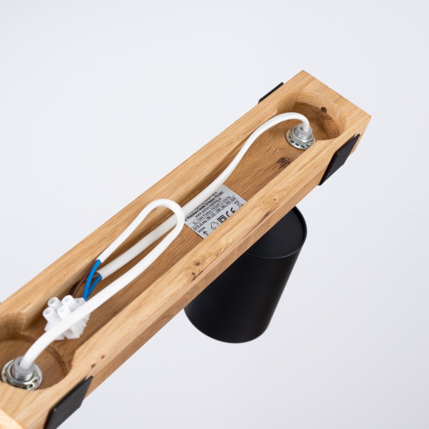 Foco FAGER 2xGU10/10W/230V preto