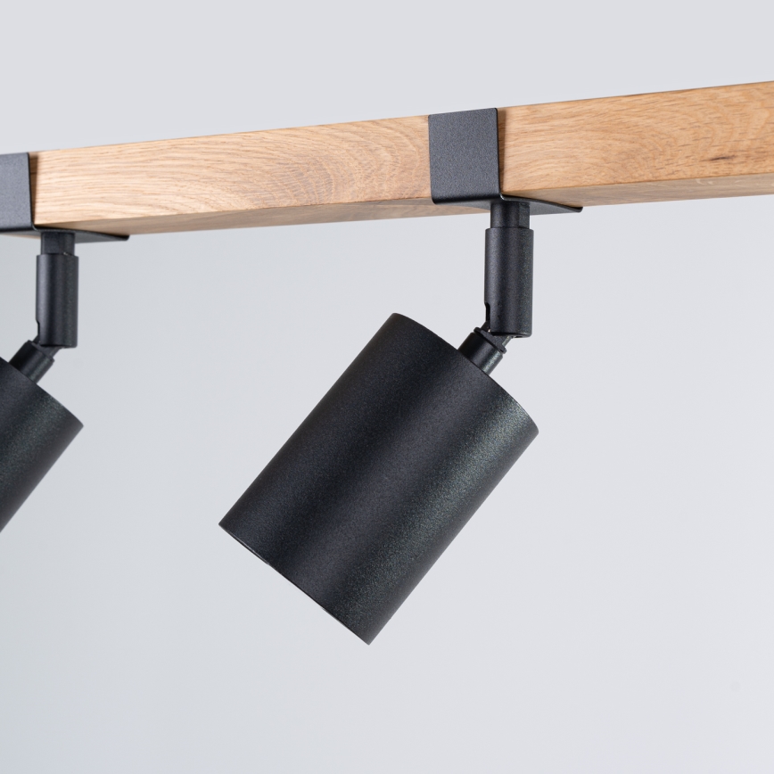 Foco FAGER 3xGU10/10W/230V preto