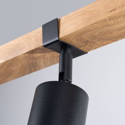 Foco FAGER 3xGU10/10W/230V preto