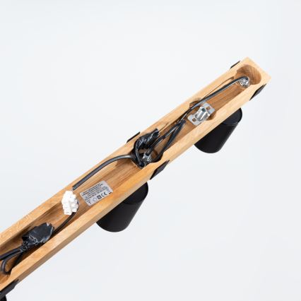 Foco FAGER 4xGU10/10W/230V preto