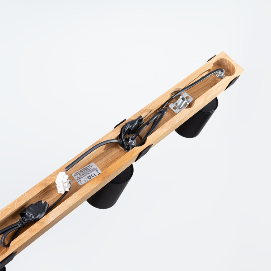 Foco FAGER 4xGU10/10W/230V preto