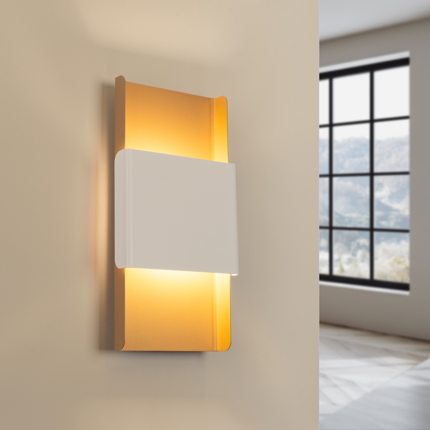 Iluminação de parede DURLIN 2xG9/8W/230V dourado/branco