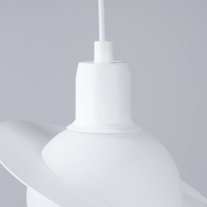 Candeeiro suspenso HYPERION 3xG9/8W/230V branco
