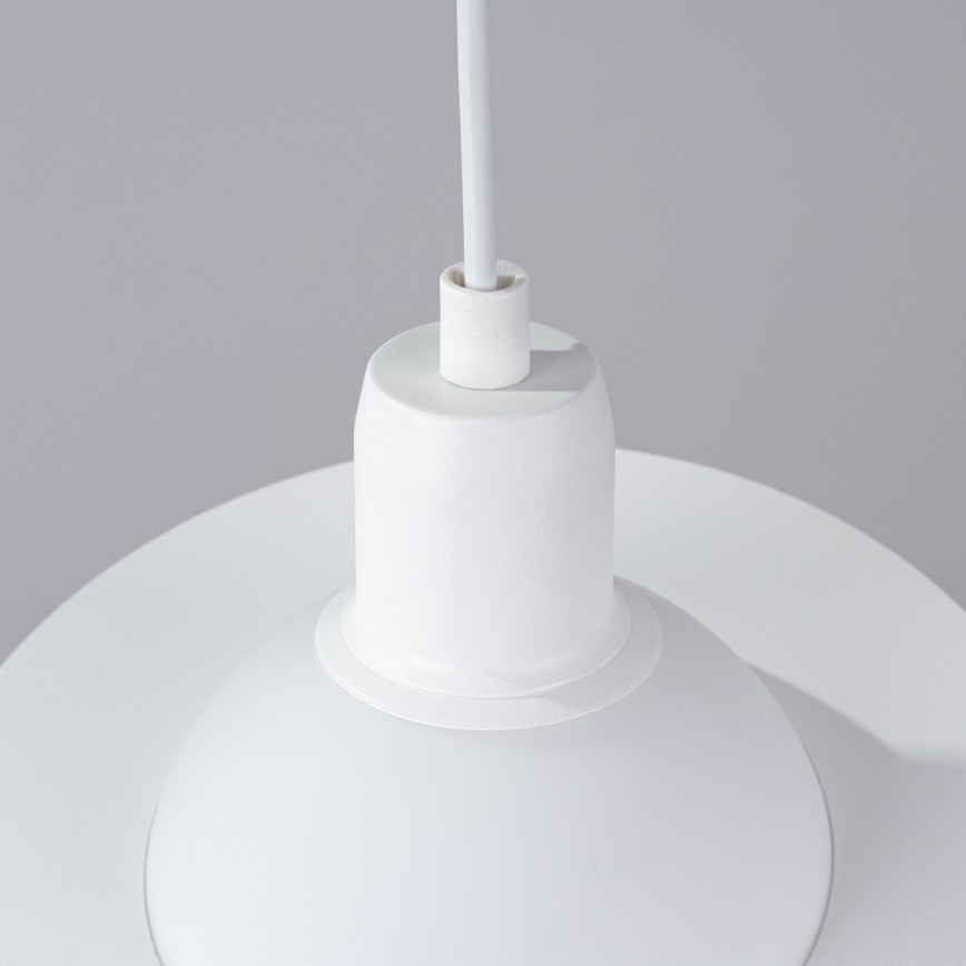 Candeeiro suspenso HYPERION 3xG9/8W/230V branco