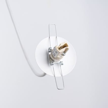 Candeeiro suspenso HYPERION 3xG9/8W/230V branco