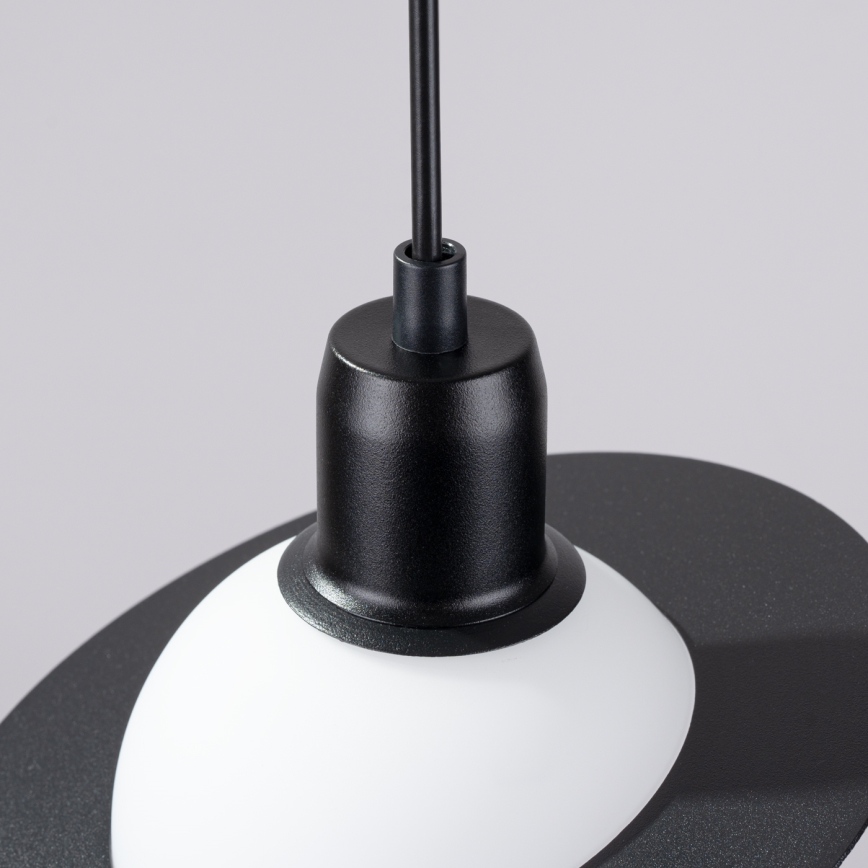 Candeeiro suspenso HYPERION 1xG9/8W/230V preto