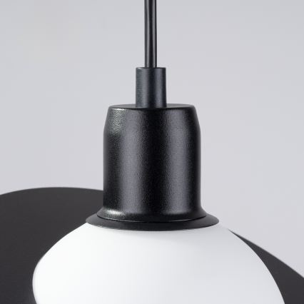 Candeeiro suspenso HYPERION 3xG9/8W/230V preto