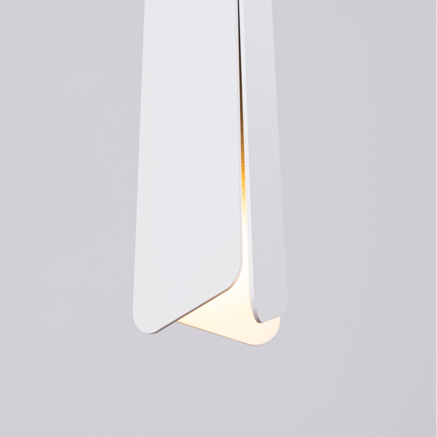 Candeeiro suspenso PRYSM 3xG9/8W/230V branco